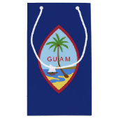 Guam-Flagge Kleine Geschenktüte (Rückseite)