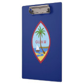 Guam-Flagge Klemmbrett (Links)