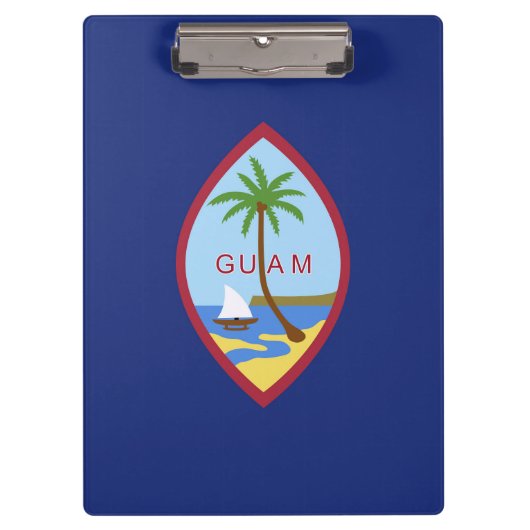Guam-Flagge Klemmbrett (Vorderseite)