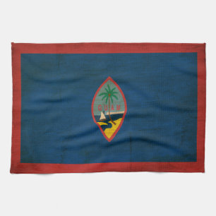 Guam-Flagge Küchentuch