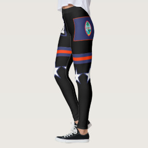 Guam-Flagge Leggings