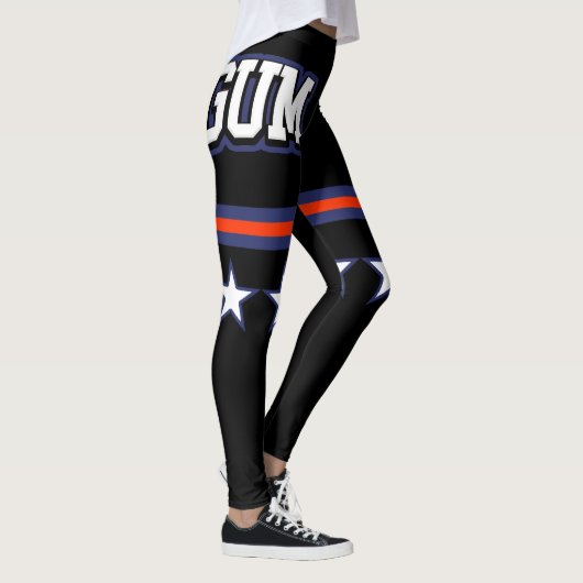 Guam-Flagge Leggings (Rechts)