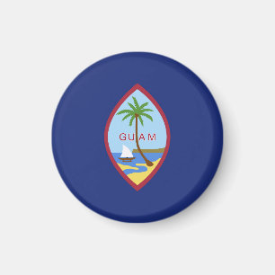 Guam-Flagge Magnet