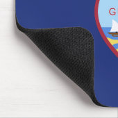 Guam-Flagge Mousepad (Ecke)