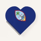 Guam-Flagge Notizblock (Vorderseite)