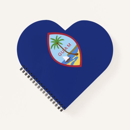 Guam-Flagge Notizblock (Vorderseite)