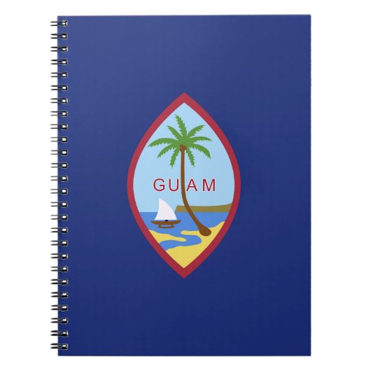 Guam-Flagge Notizblock (Vorderseite)