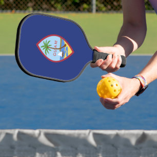 Guam-Flagge Pickleball Schläger