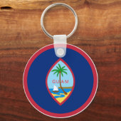 Guam-Flagge Schlüsselanhänger (Vorderseite)