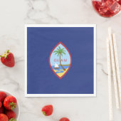 Guam-Flagge Serviette (Beispiel)