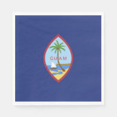 Guam-Flagge Serviette (Vorderseite)