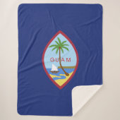 Guam-Flagge Sherpadecke (Vorderseite)
