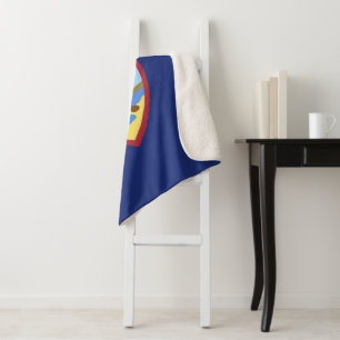 Guam-Flagge Sherpadecke