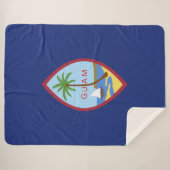 Guam-Flagge Sherpadecke (Vorderseite (Horizontal))
