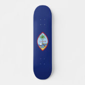Guam-Flagge Skateboard (Vorne)