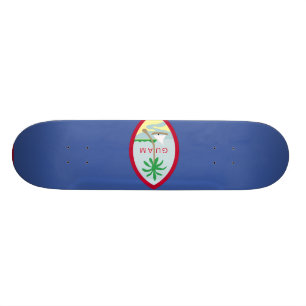 Guam-Flagge Skateboard