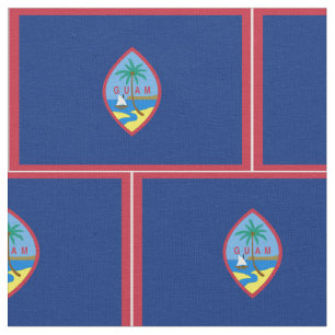Guam-Flagge Stoff
