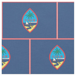 GUAM-Flagge - Stoff