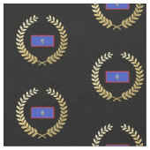Guam-Flagge Stoff (Nahaufnahme)