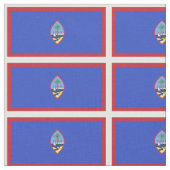 Guam-Flagge Stoff (Nahaufnahme)
