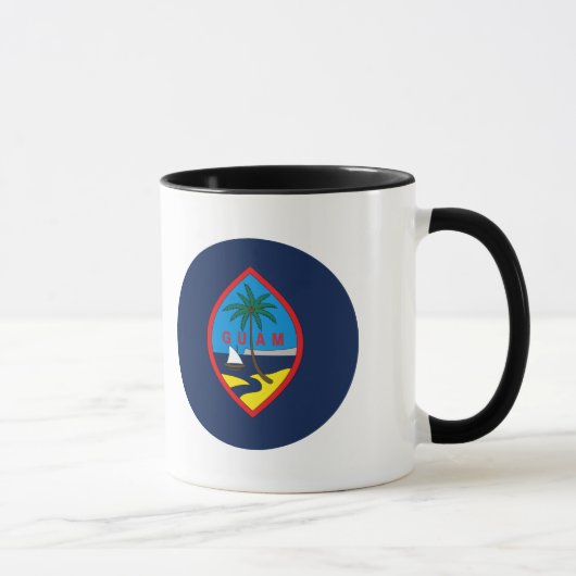 Guam-Flagge Tasse (Rechts)