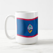 Guam Flagge Tasse (Links)