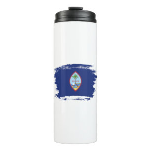 Guam-Flagge Thermosbecher