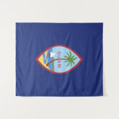 Guam-Flagge Wandteppich (Vorderseite (Horizontal))