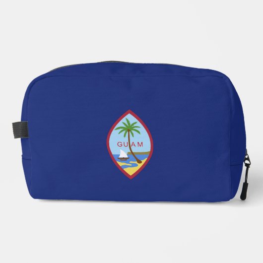 Guam-Flagge Waschbeutel (Vorderseite)