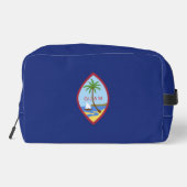 Guam-Flagge Waschbeutel (Rückseite)