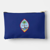 Guam-Flagge Zubehörtasche (Rückseite)
