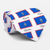 Guam-Flaggen-Entwurf Krawatte (Gerollt)