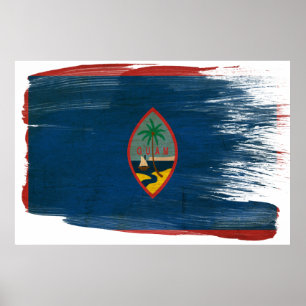 Guam-Flaggen-Plakate Poster