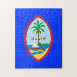 Guam-Flaggen-Puzzlespiel Puzzle