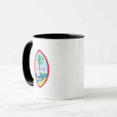Guam-Gebiets-Siegel Tasse (Vorderseite Links)