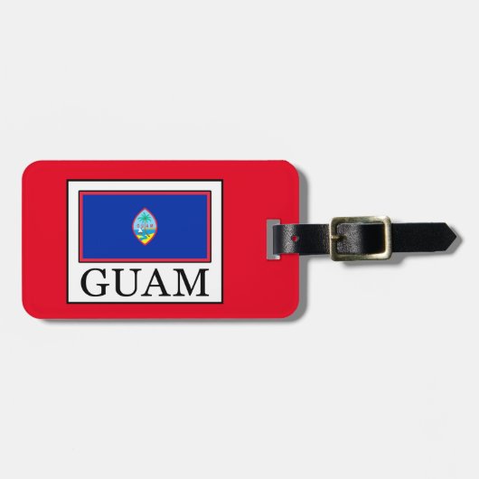 Guam Gepäckanhänger (Vorderseite horizontal)