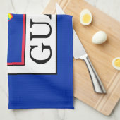 Guam Geschirrtuch (Viertel Falte)