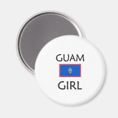 GUAM GIRL MAGNET (Vorderseite/Rückseite)