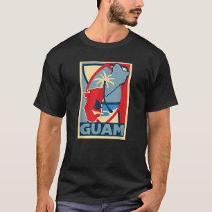 Guam Graphic Design Hope Inspiriert Dark s T-Shirt
