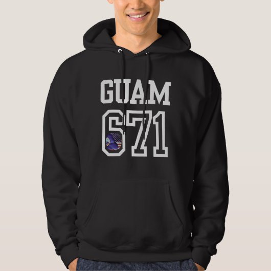 Guam Guahan Chamorro Men's Hoodie (Vorderseite)