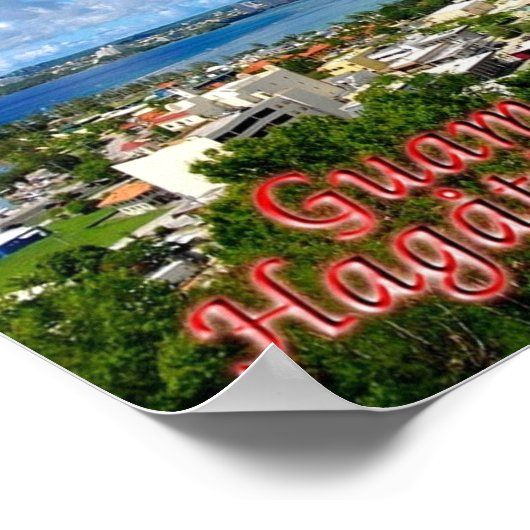 Guam - Hagåtña - Poster (Ecke)