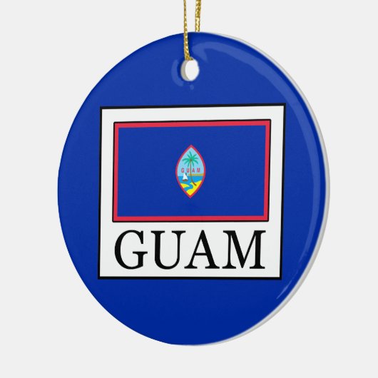 Guam Keramik Ornament (Links)