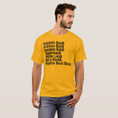 GUAM LASSEN 671 Brandungs-Stellen laufen T-Shirt (Vorne ganz)