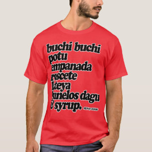 GUAM LASSEN 671 Chamorro Imbisse laufen T-Shirt