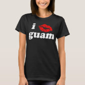 GUAM LASSEN 671 Lippen I laufen T-Shirt (Vorderseite)
