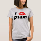 GUAM LASSEN 671 Lippen II laufen T-Shirt (Vorderseite)