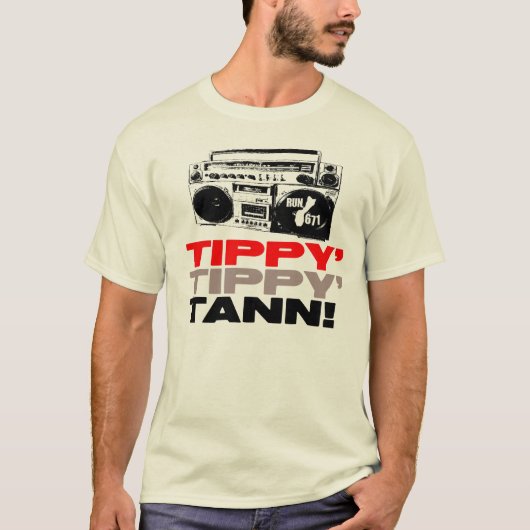 GUAM LASSEN 671 Tippy Tippy Tann laufen T-Shirt (Vorderseite)
