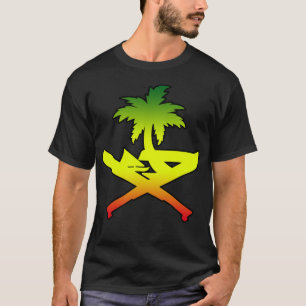 GUAM LASSEN die 671 Reggae-Macheten-Siegel laufen T-Shirt