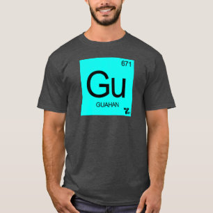 GUAM LASSEN seltenes Element der Insel-671 laufen T-Shirt