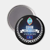 Guam Magnet (Vorderseite/Rückseite)